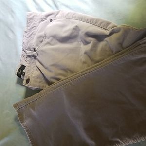 Talbots Women's Boot Cut corduroy pants - Light Gray